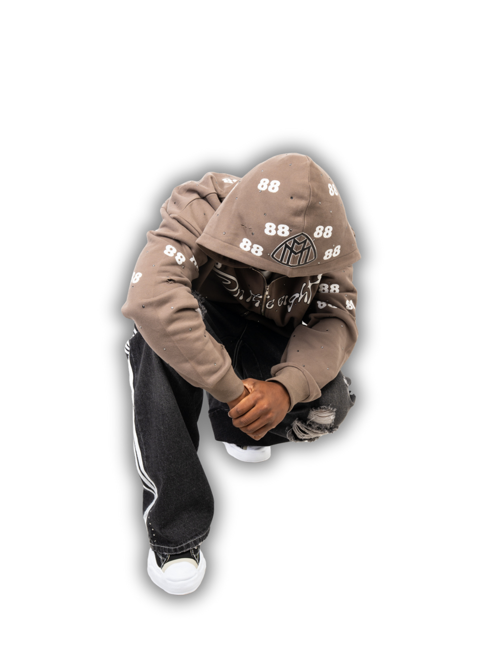 "ON THE FLOOR EIGHT ZIPUP"