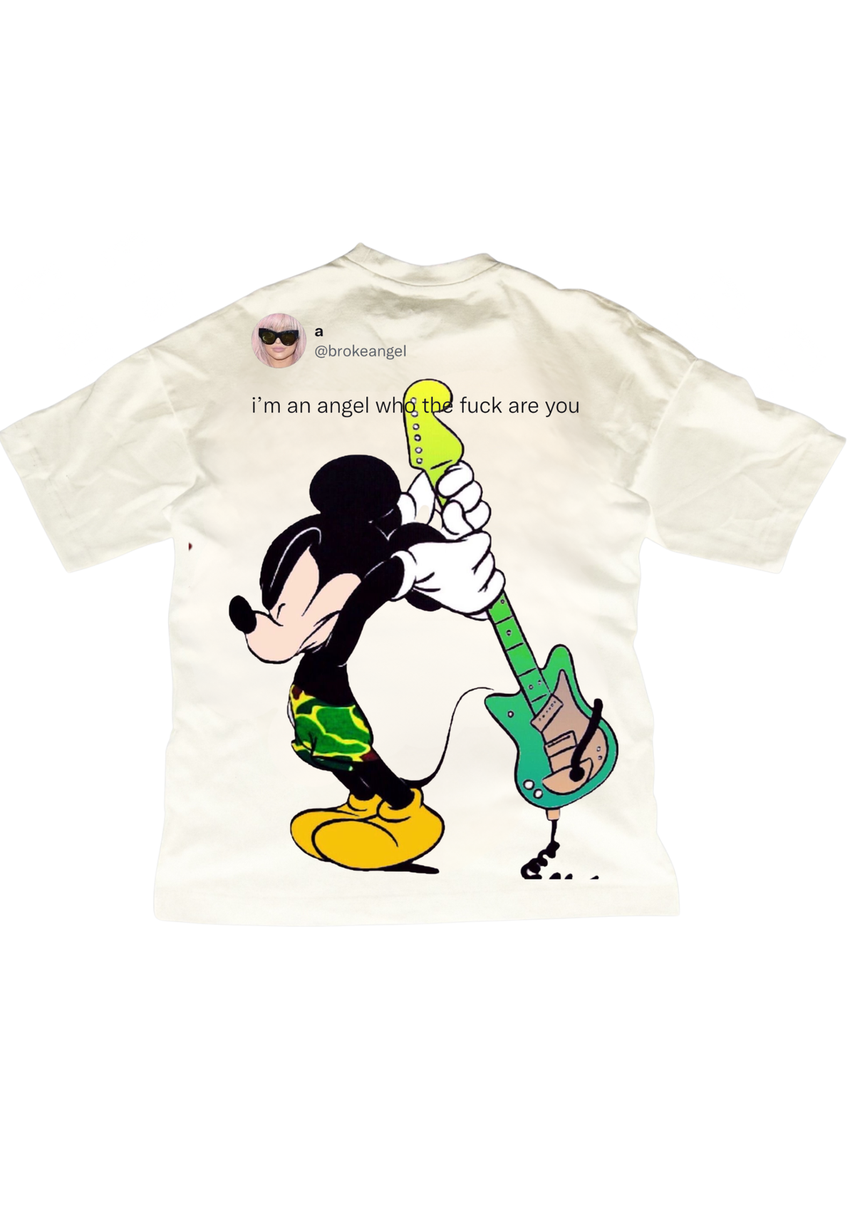 EIGHT TWEET WASHED TEE